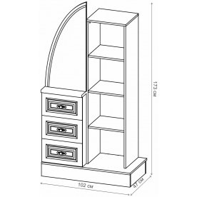 Шкаф Василиса СП-001-10П