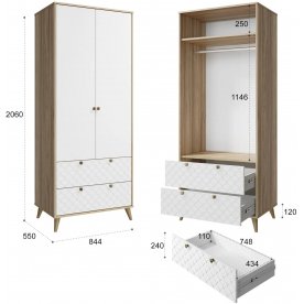 Шкаф Велламо ВО-07