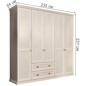 Шкаф Венеция ВНШ2/51