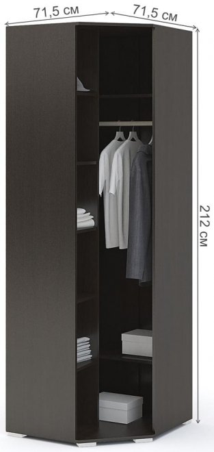 Шкаф Яна ШУ 751 белфорт / венге