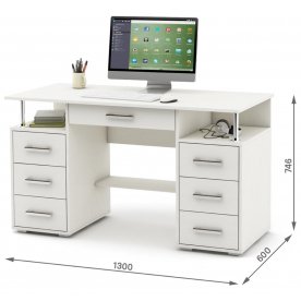 Компьютерный стол Амбер-8Я