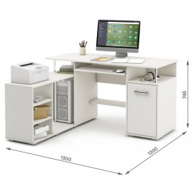 Компьютерный стол Амбер-9К