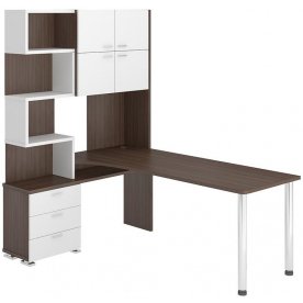 Компьютерный стол Домино СР-500М/190 ШБЕШ-Ч-левый