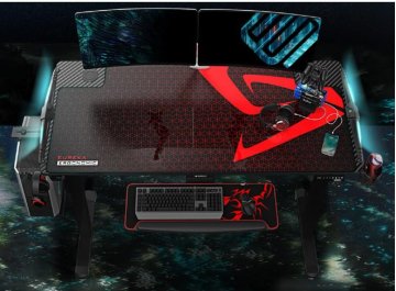 Компьютерный стол Eureka ERK-EGD-S62B