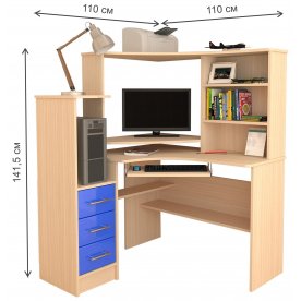 Компьютерный стол Мебелеф-27