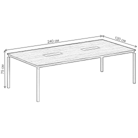 Компьютерный стол OL-30-01