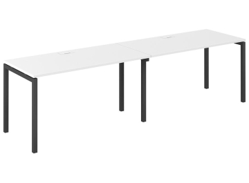 Компьютерный стол SG.221 антрацит / белый