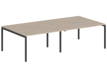 Компьютерный стол SG.244 антрацит / дуб светлый