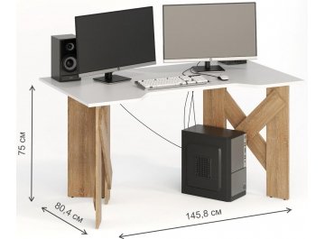 Компьютерный стол СКП-10 (GL-10)