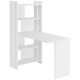 Компьютерный стол со стеллажом СТЛ-ОВ и столешницей 130Прям без тумбы