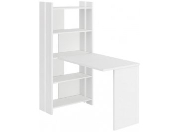 Компьютерный стол со стеллажом СТЛ-ОВ и столешницей 130РПрям без тумбы