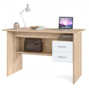 дуб сонома / белый