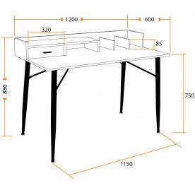Письменный стол WD-13