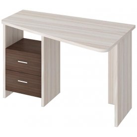 Письменный стол Домино Lite СКЛ-Трап120 КШ-Ч правый