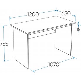 Письменный стол Кастор