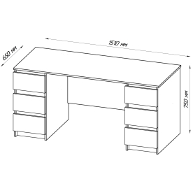 Письменный стол Кастор