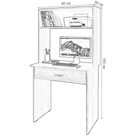 Письменный стол Хит-46