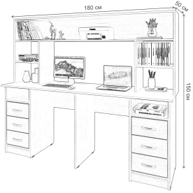 Письменный стол Хит-53