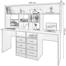 Письменный стол Хит-56