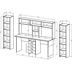 Письменный стол Лайт-11