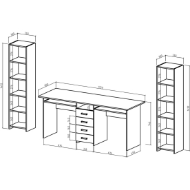 Письменный стол Лайт-11