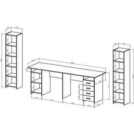 Письменный стол Лайт 13
