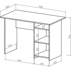 Письменный стол Лайт-3