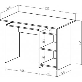 Письменный стол Лайт-3К