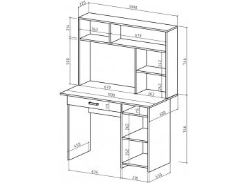 Письменный стол Лайт-3Я