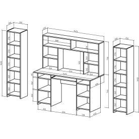Письменный стол Лайт 6К