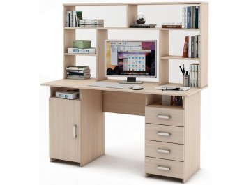 Компьютерный стол Найт-8 с надстройкой