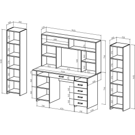 Письменный стол Лайт-7Я
