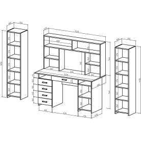 Письменный стол Лайт-8Я