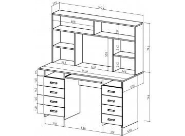 Письменный стол Лайт-9К