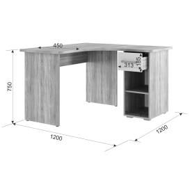 Письменный стол Лайт К1