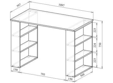 Письменный стол Рикс-7