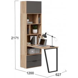 Письменный стол Порто СМ-393.07.200 исполнение 2