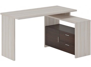 Письменный стол СКЛ-ПРЯМ120+ТБЛ карамель / венге