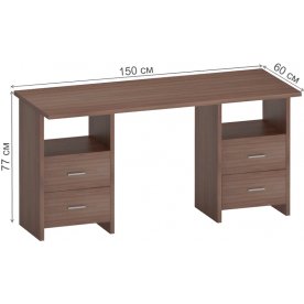 Письменный стол СКЛ-Прям150