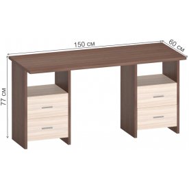 Письменный стол СКЛ-Прям150