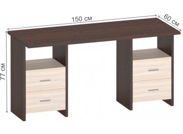 Письменный стол СКЛ-Прям150