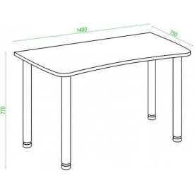 Письменный стол Беланта-Софт140МО