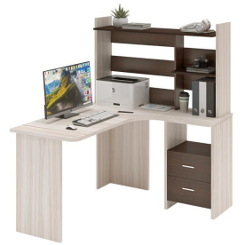 Письменный стол СКЛ-Угл130+НКЛ-120