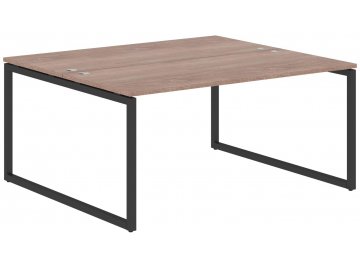 Письменный стол Skyland XQWST 1614 160х140,6х75 двухместный дуб сонома / антрацит