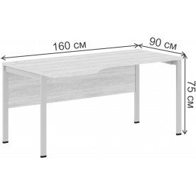 Письменный стол SkyLand XTEN-M XMCET 169(L) 1600х900х750