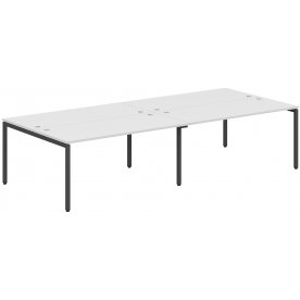 Письменный стол Skyland XTEN-S XWST 3214 3206х1406х750 четырехместный