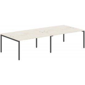 Письменный стол Skyland XTEN-S XWST 3214 3206х1406х750 четырехместный