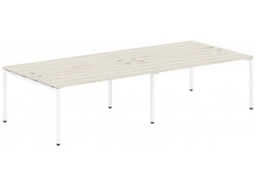 Письменный стол Skyland XTEN-S XWST 2414 2406х1406х750 четырехместный