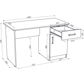Письменный стол СП1