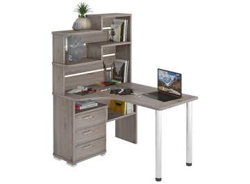 Письменный стол Жаспера-132-130 Н левый